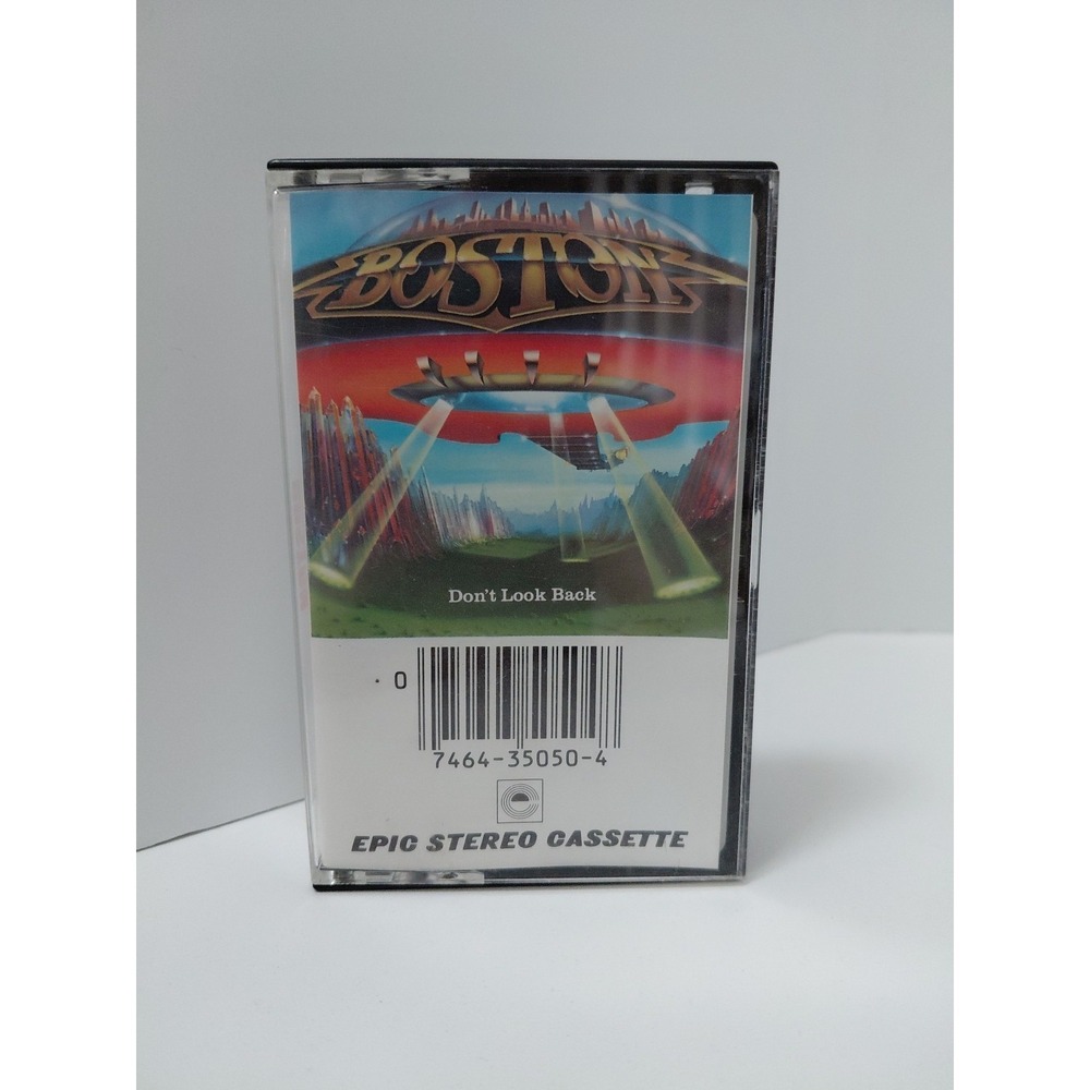 Boston Don't Look Back Cassette Tape Epic Records 1978 Classic Rock N Roll Album